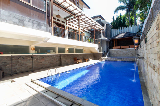 villa bandung untuk rombongan di resort dago pakar
