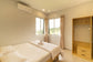 Villa ini memiliki kamar tidur yang dirancang untuk kamu yang menyukai ketenangan. Sentuhan lemari kayu (wooden wardrobe) yang besar tidak hanya memberikan ruang penyimpanan yang melimpah, tetapi juga memberikan aksen warna alami yang hangat di tengah desain kamar yang modern. Dilengkapi dengan AC untuk memastikan suhu ruangan tetap sejuk, kamar ini menjadi tempat yang nyaman untuk beristirahat setelah seharian mengeksplorasi keindahan Bandung.