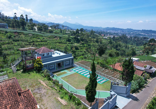 Villa Lembang 4BR Arbi Syariah – 360 Panoramic View
