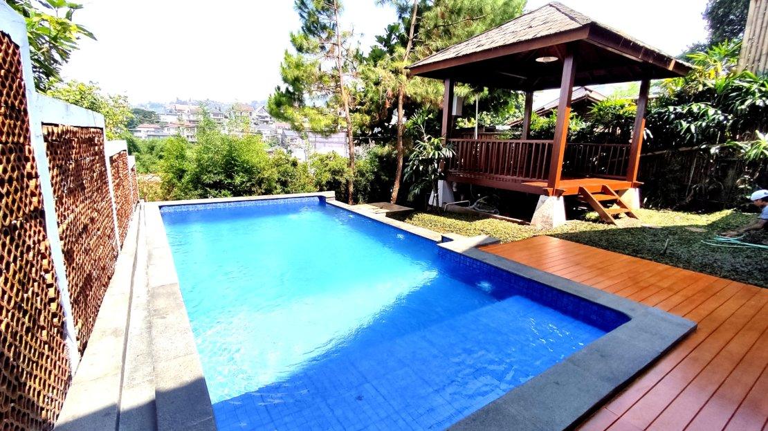 Villa Ethnic Syariah, 3 BR, Private Swimming Pool, Family Only - Sewa Villa di Bandung